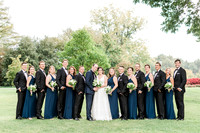 family and wedding party